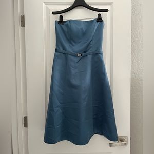 Blue bridesmaid/cocktail/special event dress size 4